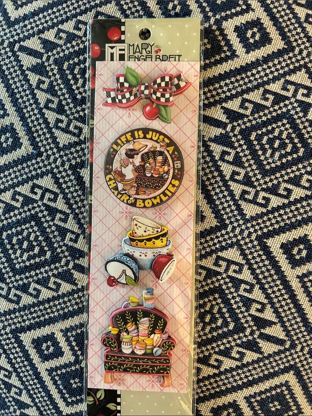 Mary Engelbreit Dimensional Stickers - Set of 4 Packs- 16 stickers in all. NWT - Picture 6 of 10